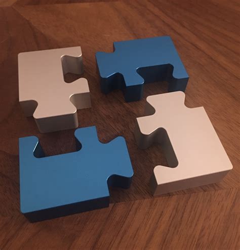 custom puzzle in a metal box|interlocking metal puzzles.